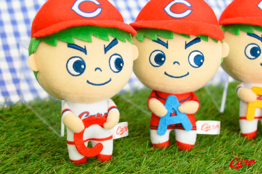 19年シーズン開幕 カーププライズ3月新情報 アルファベットマスコットぬいぐるみ ダイカットミニタオル トピックス 株式会社フクヤ プライズ アニメ 雑貨