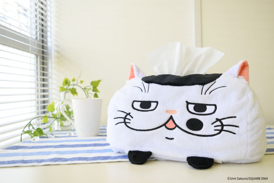 おじさまと猫 ふくまるティッシュケースが登場 500円投入キャンペーンも同時開催 トピックス 株式会社フクヤ プライズ アニメ 雑貨