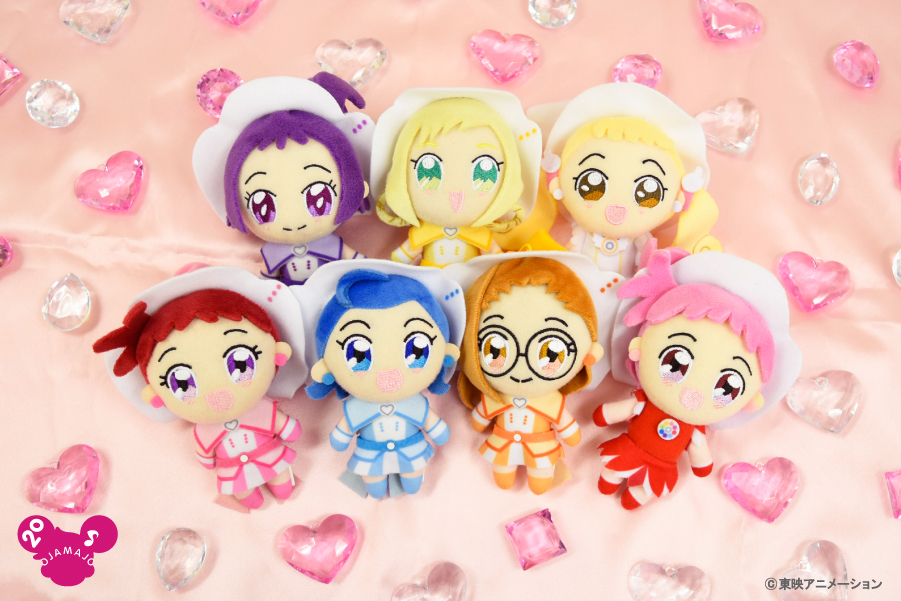 【同梱可】中古品 アニメ ワンピース おジャ魔女どれみ他 ぬいぐるみマスコット 缶バッジ 等 グッズセット