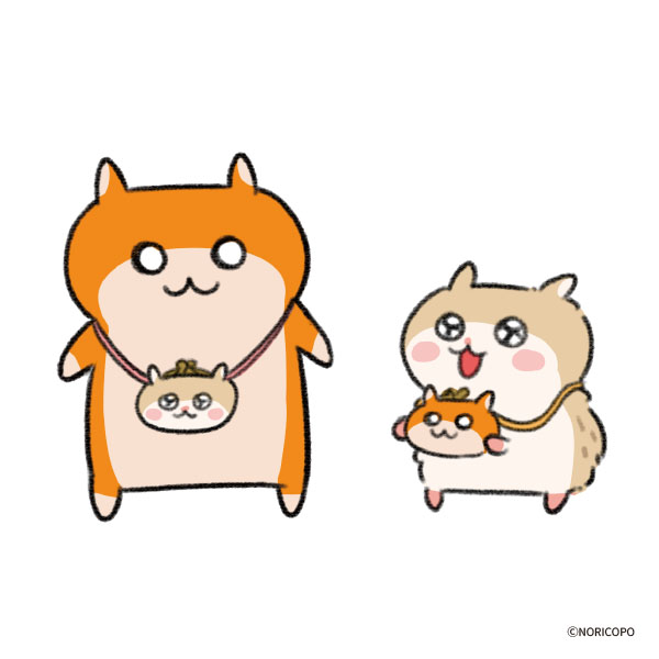 クソハムちゃん コビハムちゃんのぬいぐるみがまぐちが登場 トピックス 株式会社フクヤ プライズ アニメ 雑貨