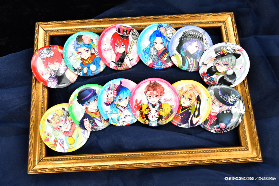 大人気コミック『桃組プラス戦記』から缶バッジ、アクリルスタンド登場  