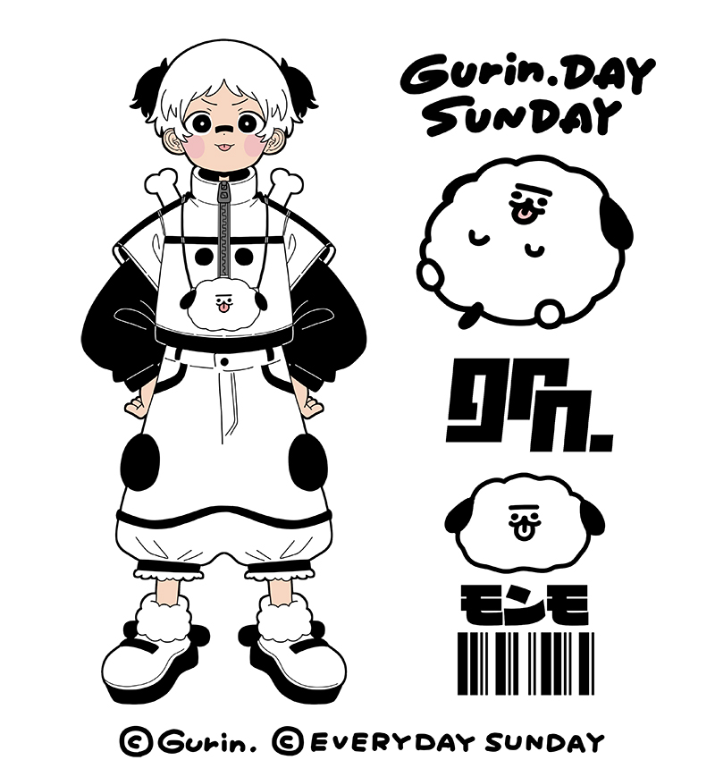 くまのまーくん と大人気イラストレーター Gurin がコラボレーションしたイラストがぬいぐるみ になってプライズで登場 トピックス 株式会社フクヤ プライズ アニメ 雑貨