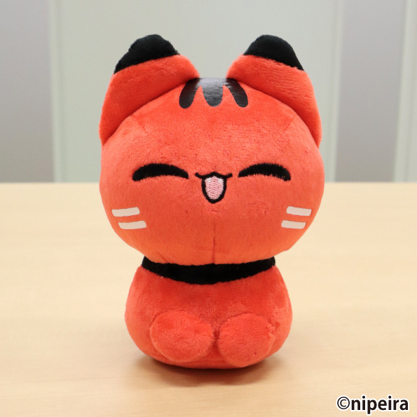 魅力の SNSやLINEクリエイターズスタンプで大人気！！「赤べこ猫」が 動物