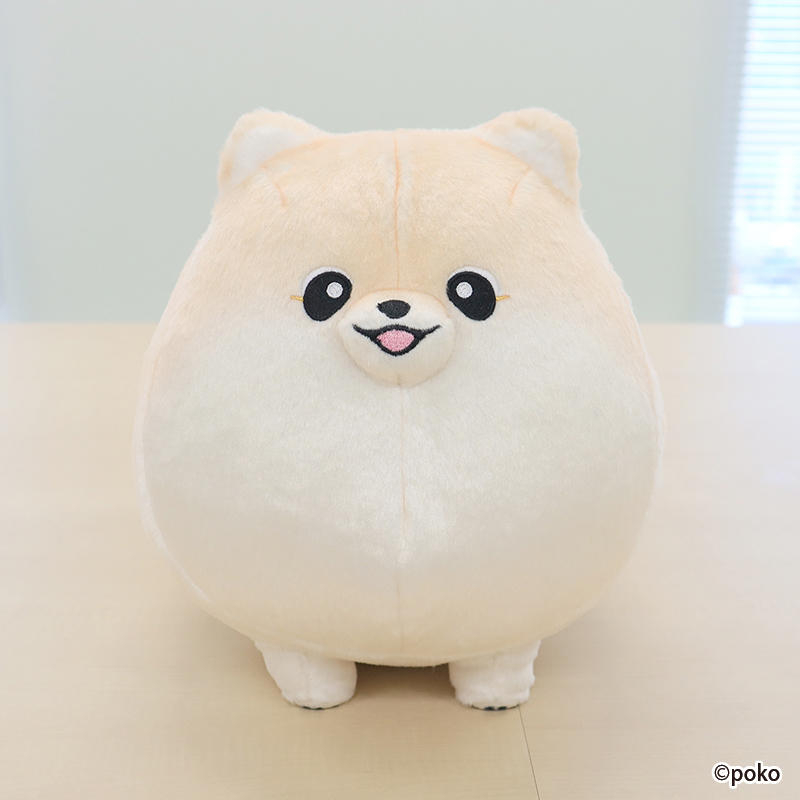 【非売品】ふわふわポメのぽぽち　BIGぬいぐるみ