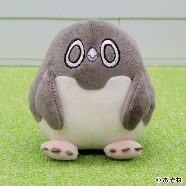 虚無かわいい　アデリーペンギン　ましゅもっち　ぬいぐるみ　ジト目 ナムコ限定