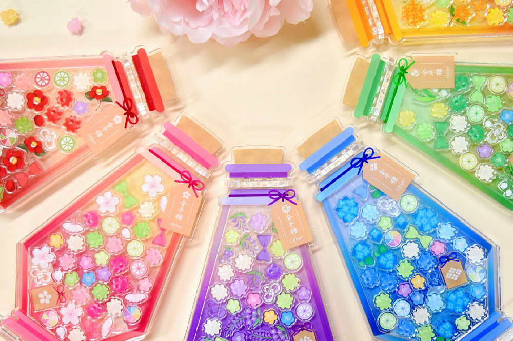 Fukuya Online フクヤオンライン 金平糖 アクリルフレーム 紫陽花 Fukuya Online フクヤオンライン 金平糖 アクリルフレーム 紫陽花